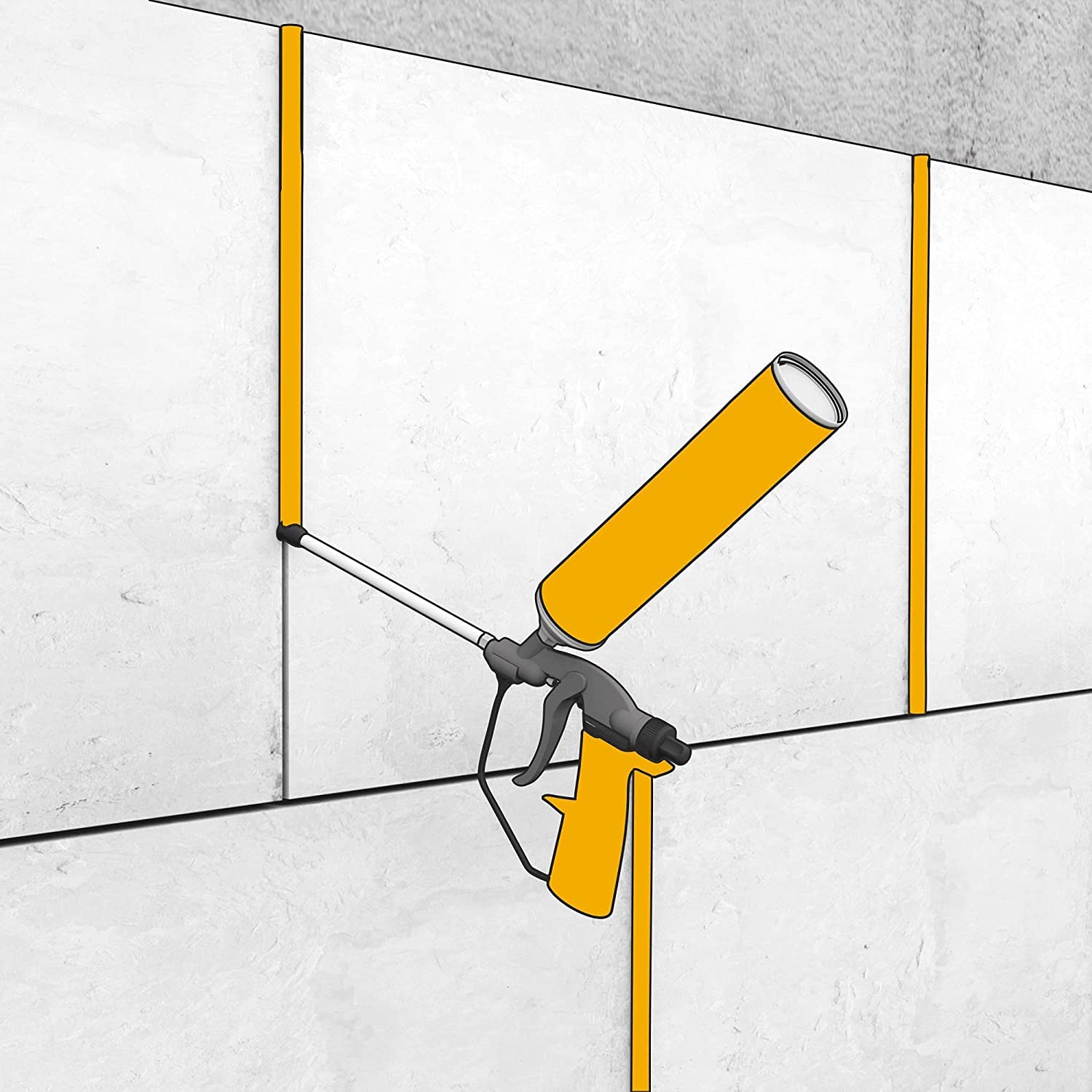 Sika Boom 562 Foam Fix Plus WDVS - Lote de 6 láminas de espuma de poliuretano para aislamiento (750 ml)