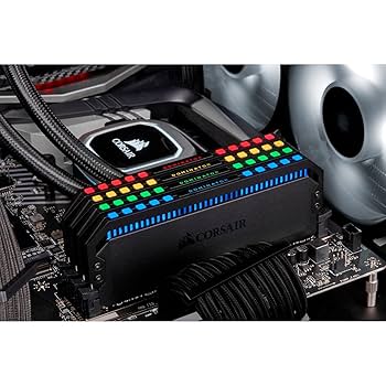 メモリー CORSAIR DOMINATOR DDR4 3200Mhz 3600MT Corsair Dominator Platinum RGB 16 GB (Pack of 2), Total 32
