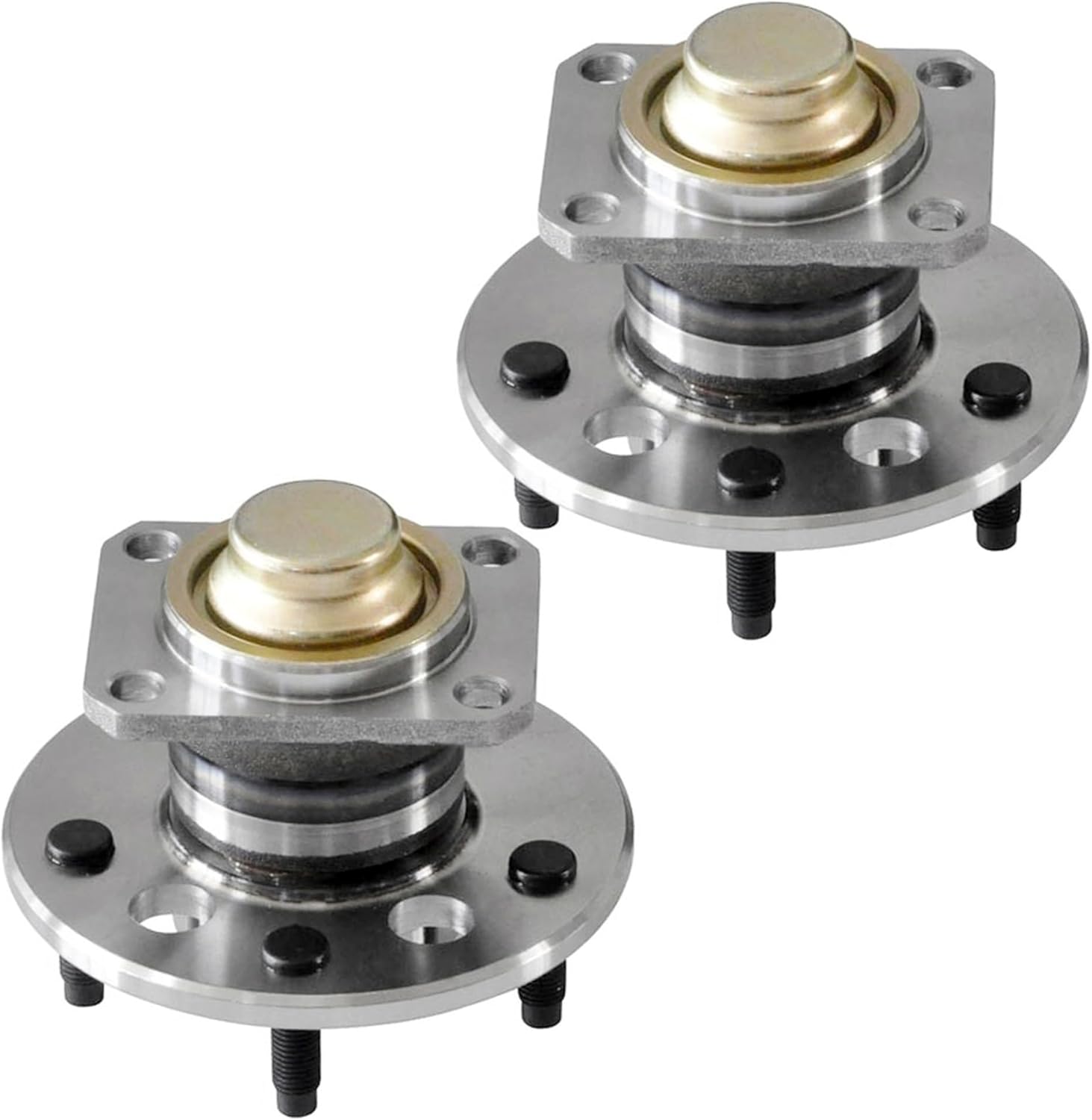 2PCS RH LH Rear Wheel Bearing and Hubs Kit Fit for Buick 1983-2008 for Cadillac 1985-1993 for Chevrolet 1983-2008 for Pontiac 1983-2008 513018