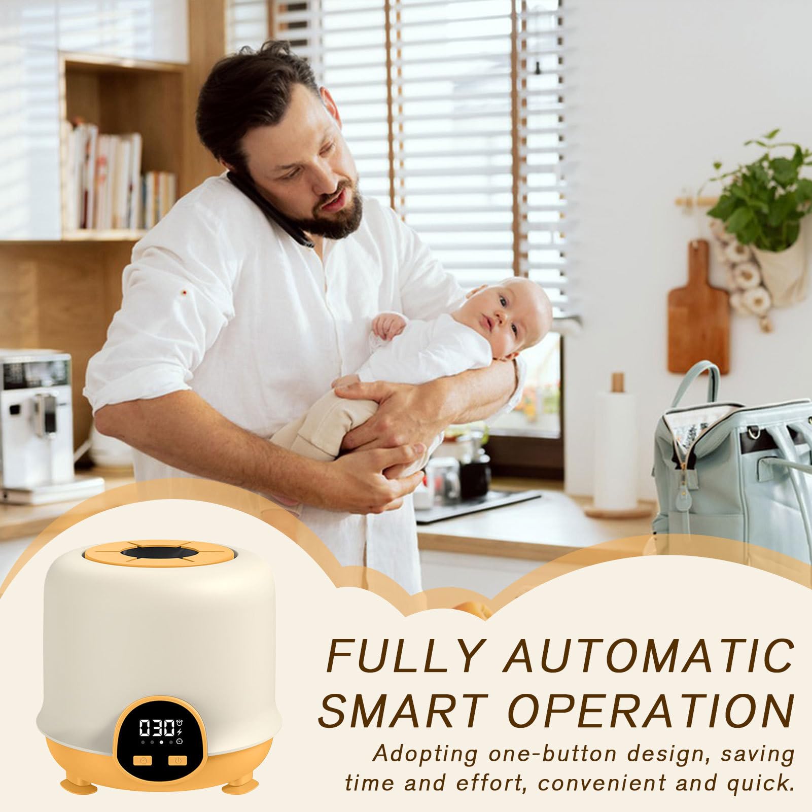 Shaker de biberon automatique, shaker de lait pour bébé électrique