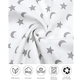 ALVABABY Toddler Pillowcases 2 Pack Organic Cotton Kids Pillow Cover Fit 13x 18 or 12x23 Envelope for Girl Boy Sleepy Travel
