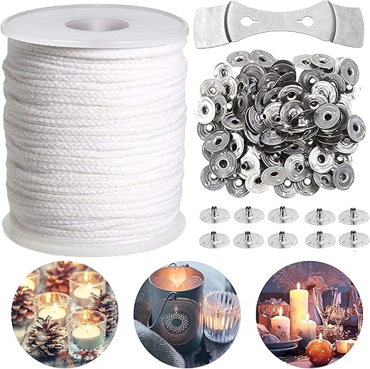 Stoppino Per Candela - Piatto (per Candele Con Diametro Di Circa 10-20 - Foto 8