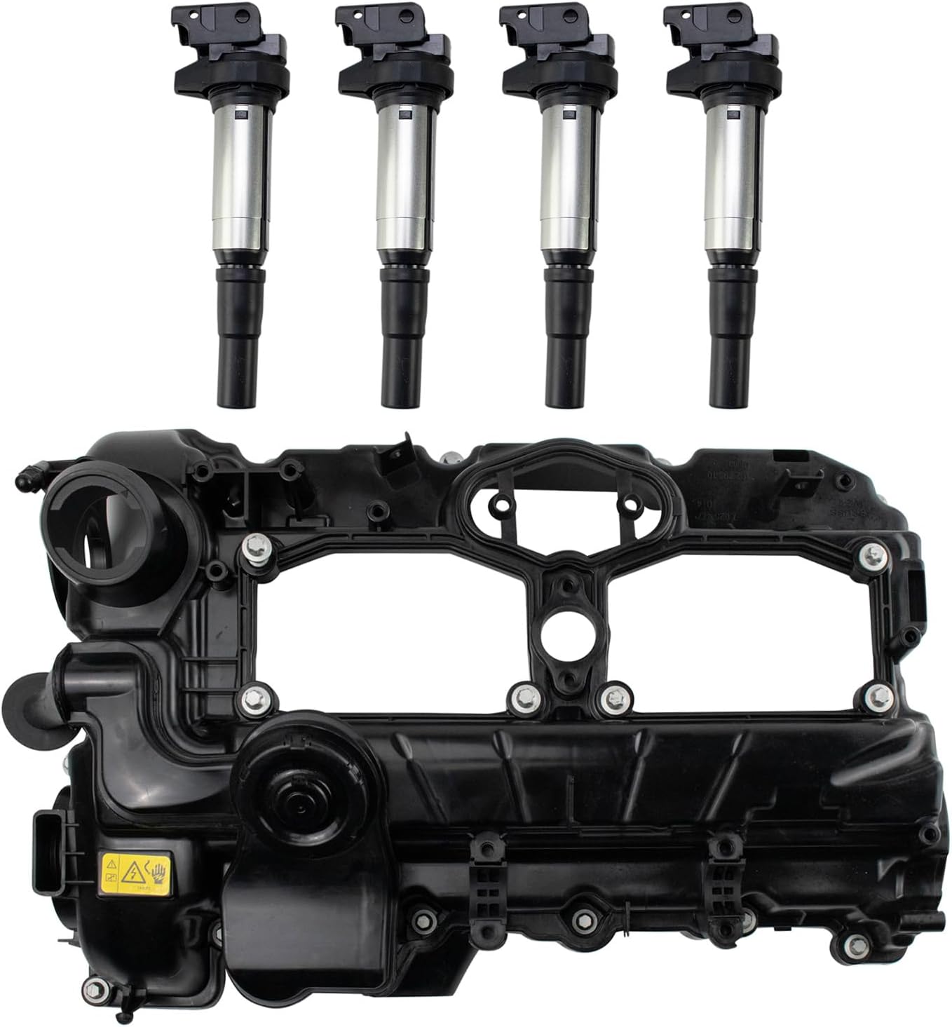 TRQ Ignition Coil Kit 5 Piece Compatible with 2012-18 BMW 328i 528i Z4 320i X1 X3 228i 328i xDrive 528i, 320i, 428i 428i xDrive X4 X5