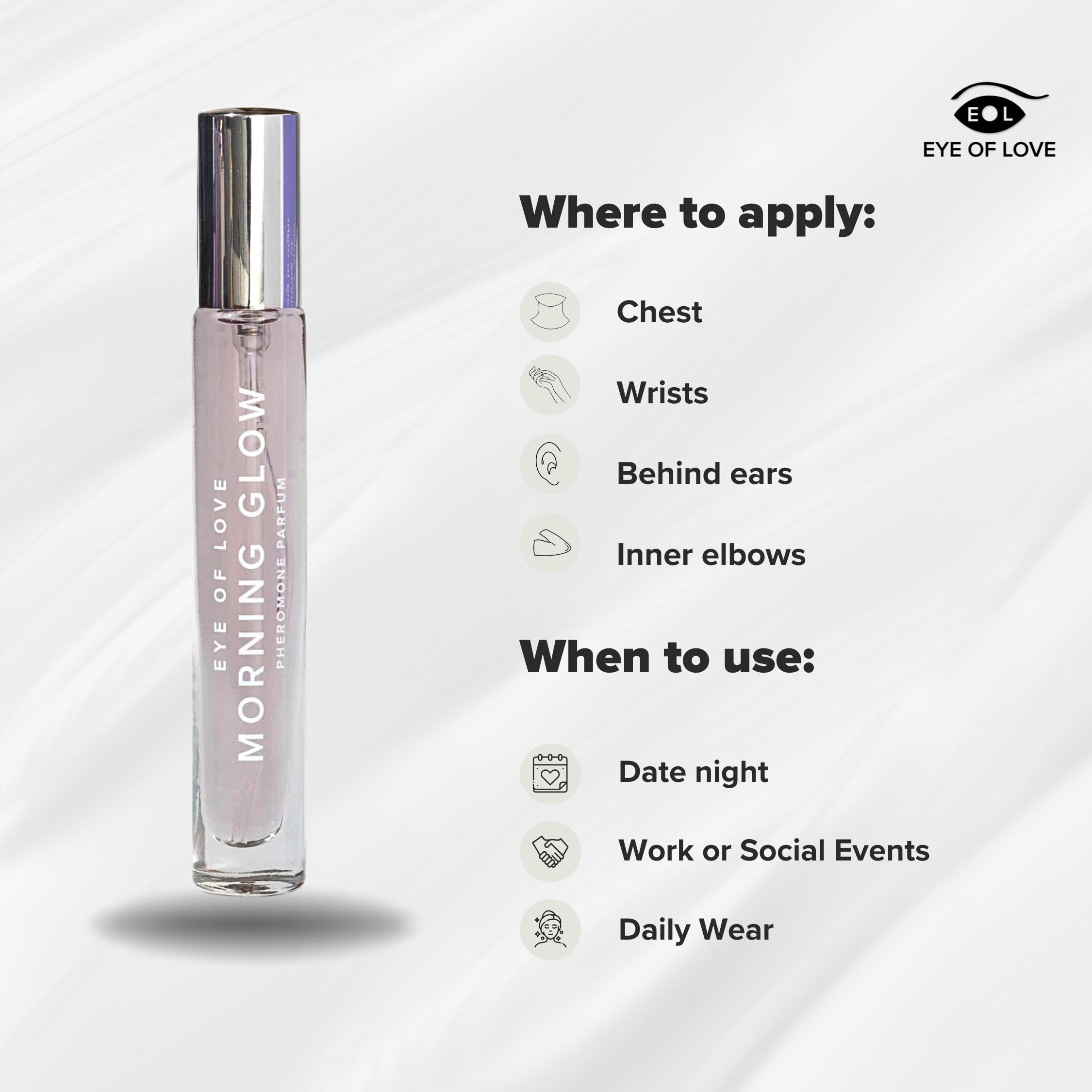 EOL EYE OF LOVE Perfume Feromonas, Color Transparente - 1