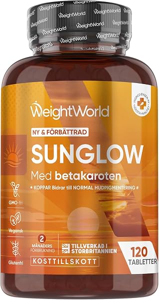 WeightWorld Sunglow Tablets for Sun Tan