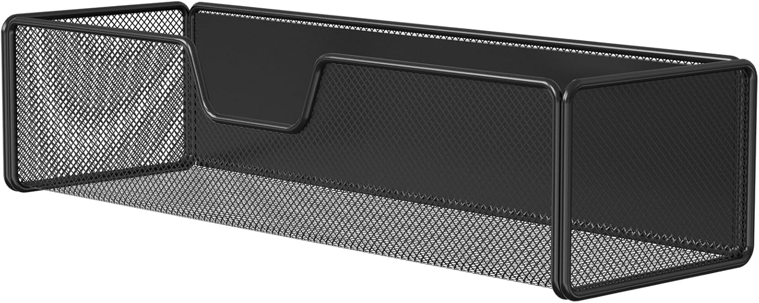 KZWKRG Magnetic Basket Organizer Holder for Fridge Magnetic Shelf Magnetic Storage Bin Box Containers for Refrigerator Whiteboard Classroom Magnetic Organizer