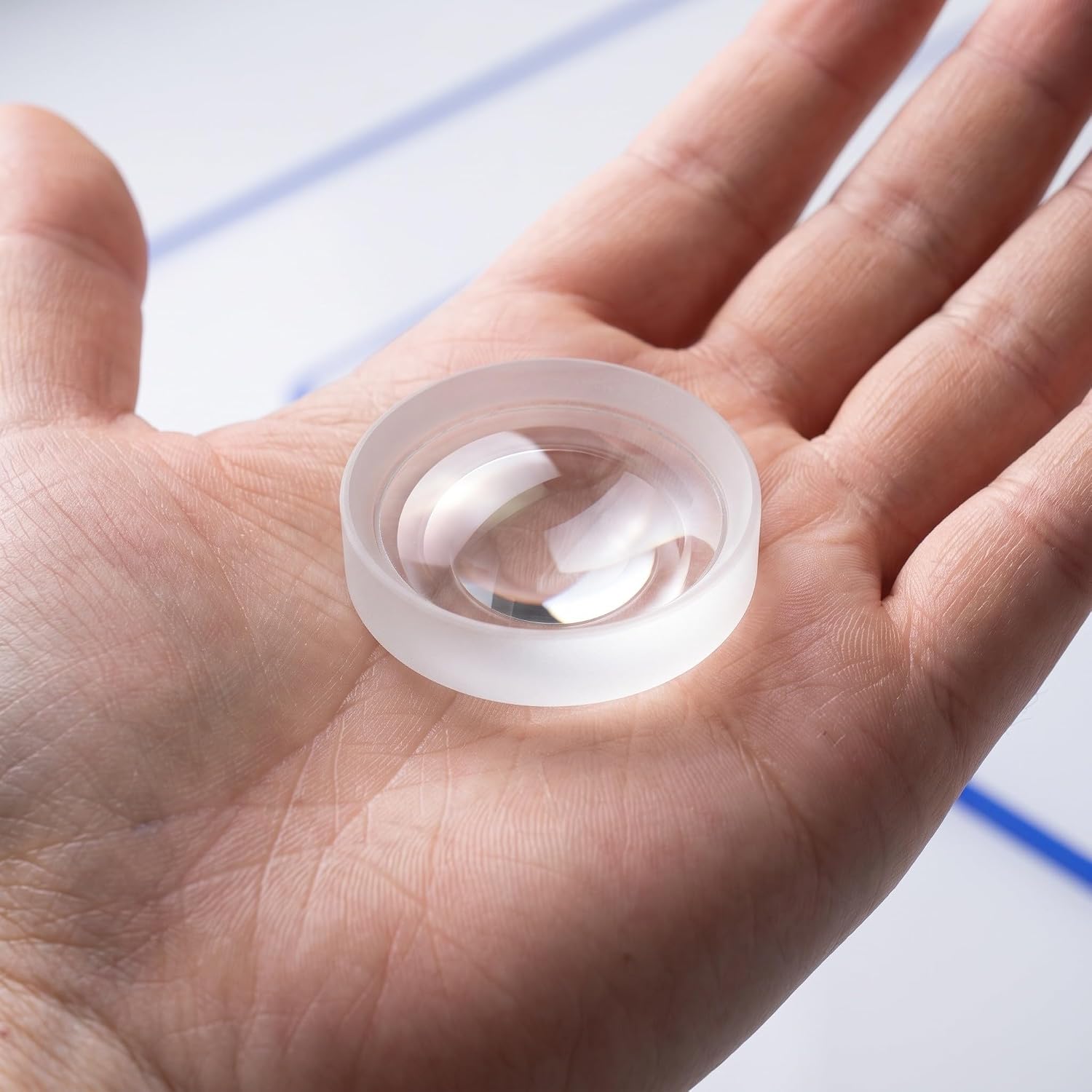 Double Concave Glass Projector Lens for DIY Upgrades and Projection