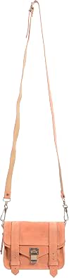 Proenza Schouler Women's Pink Suede Leather Mini Crossbody Shoulder Bag