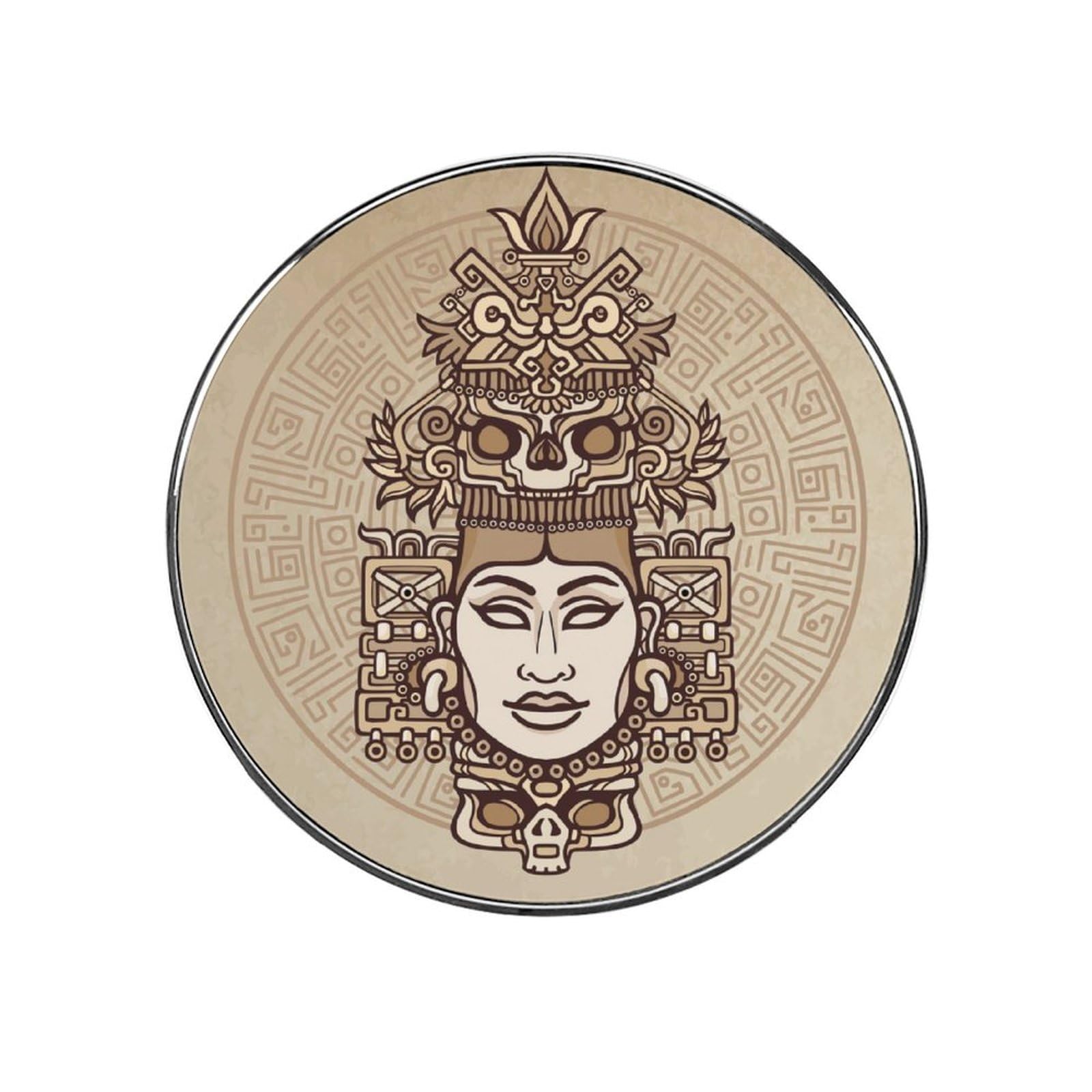 Minority Woman Alloy Fridge Magnet For Office Cabinet Refrigerator Whiteboard Photo