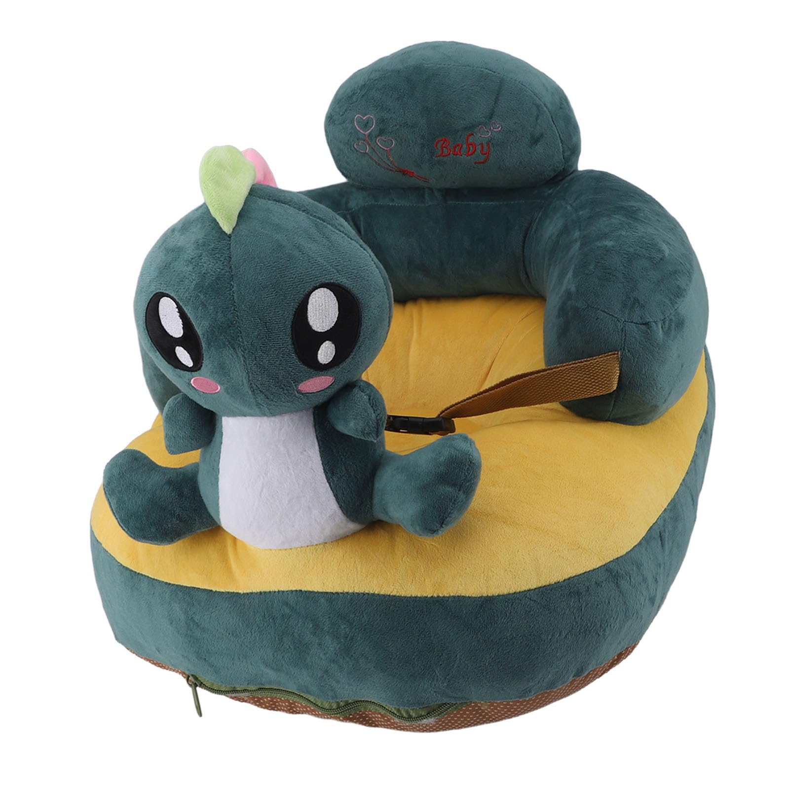 Yosoo Health Gear Seggiolino per Bambini Divano in Peluche Seggiolone per Bambini 45 X 50 X 45 Cm Angoli Regolabili Base Antiscivolo Forma Animale per Neonati Che Imparano a Sedersi in Ambienti