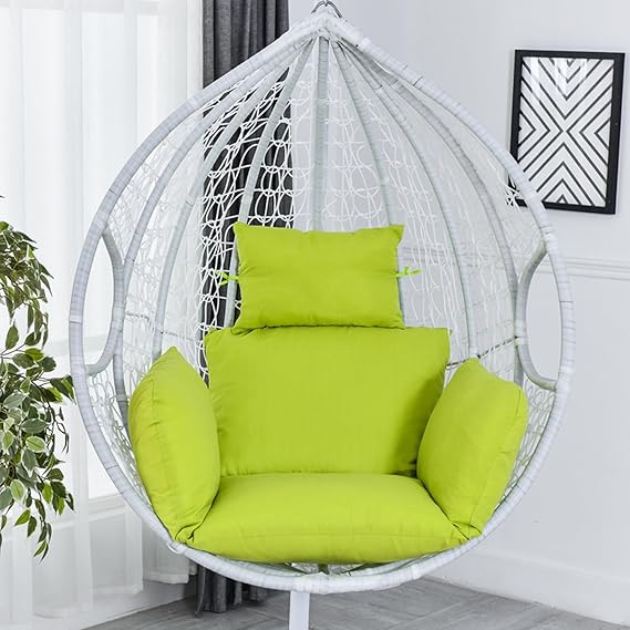 AYGJKIE Outdoor Hanging Egg Chair Cushion, Swing Basket