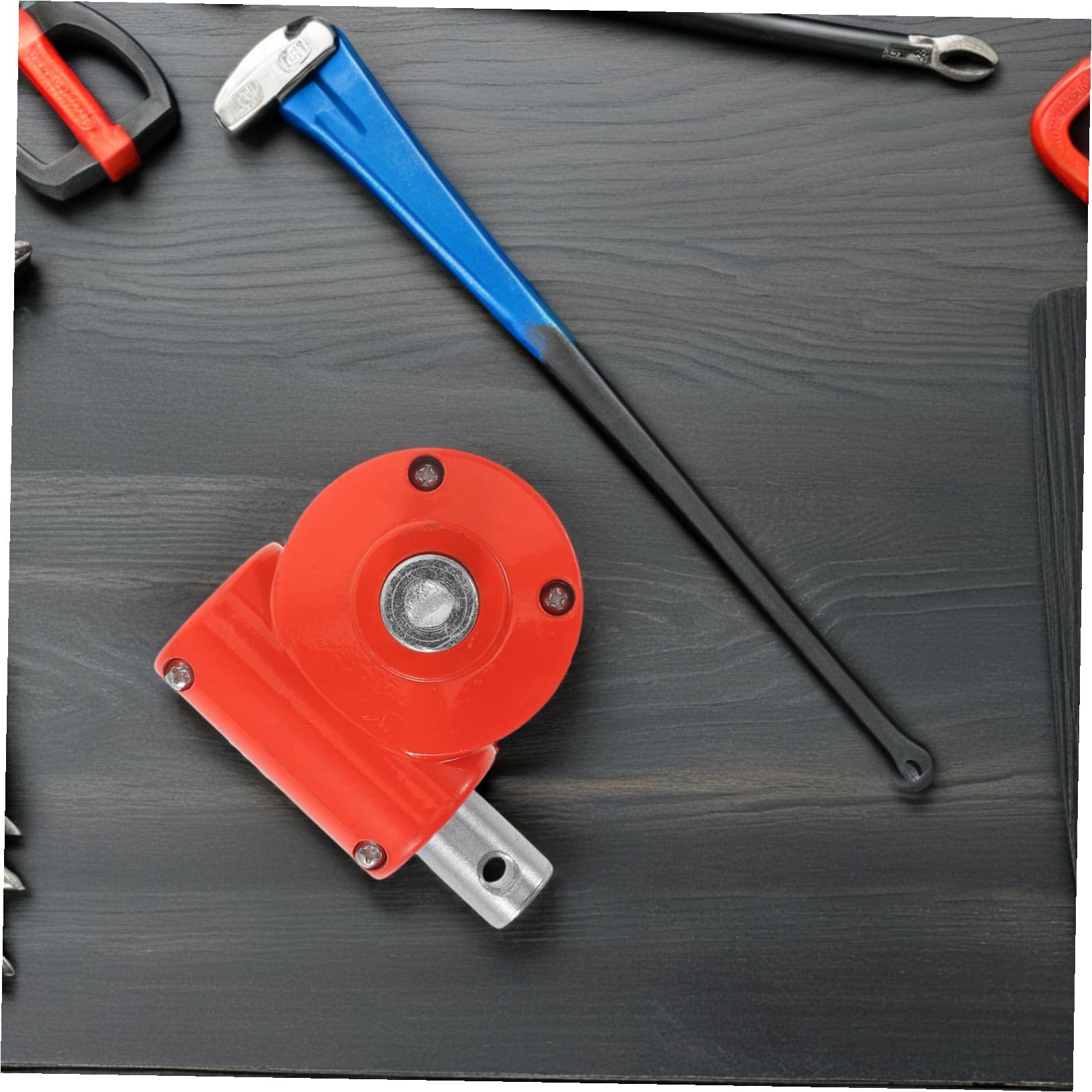 3 Pièces Lot de 3 Manivelles de Rechange pour Treuil à Manivelle 19 MM, Dispositif d'Enroulement Manuel pour Film Horticole en Serrage, Accessoires Légers et Compatibles pour
