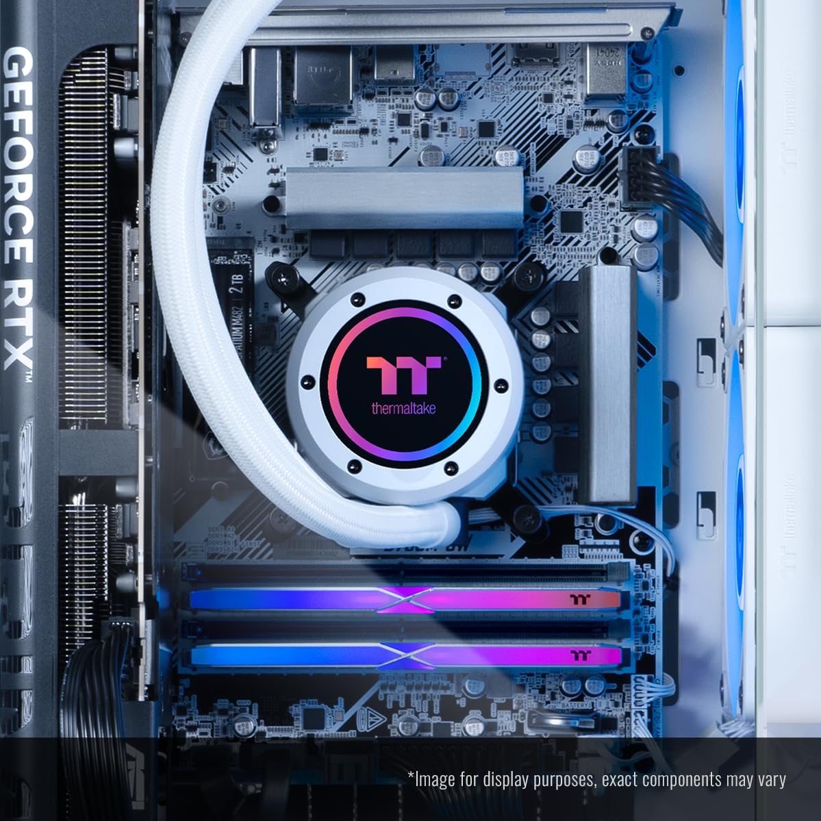 Thermaltake LCGS Reactor i1470S Gaming Desktop (Intel Core™ i7-14700KF, 32GB 6000MT/s DDR5 RGB Memory, NVIDIA GeForce® RTX 5070, 2TB NVMe M.2, WiFi, Windows 11) T3WT-B760-570-LCS