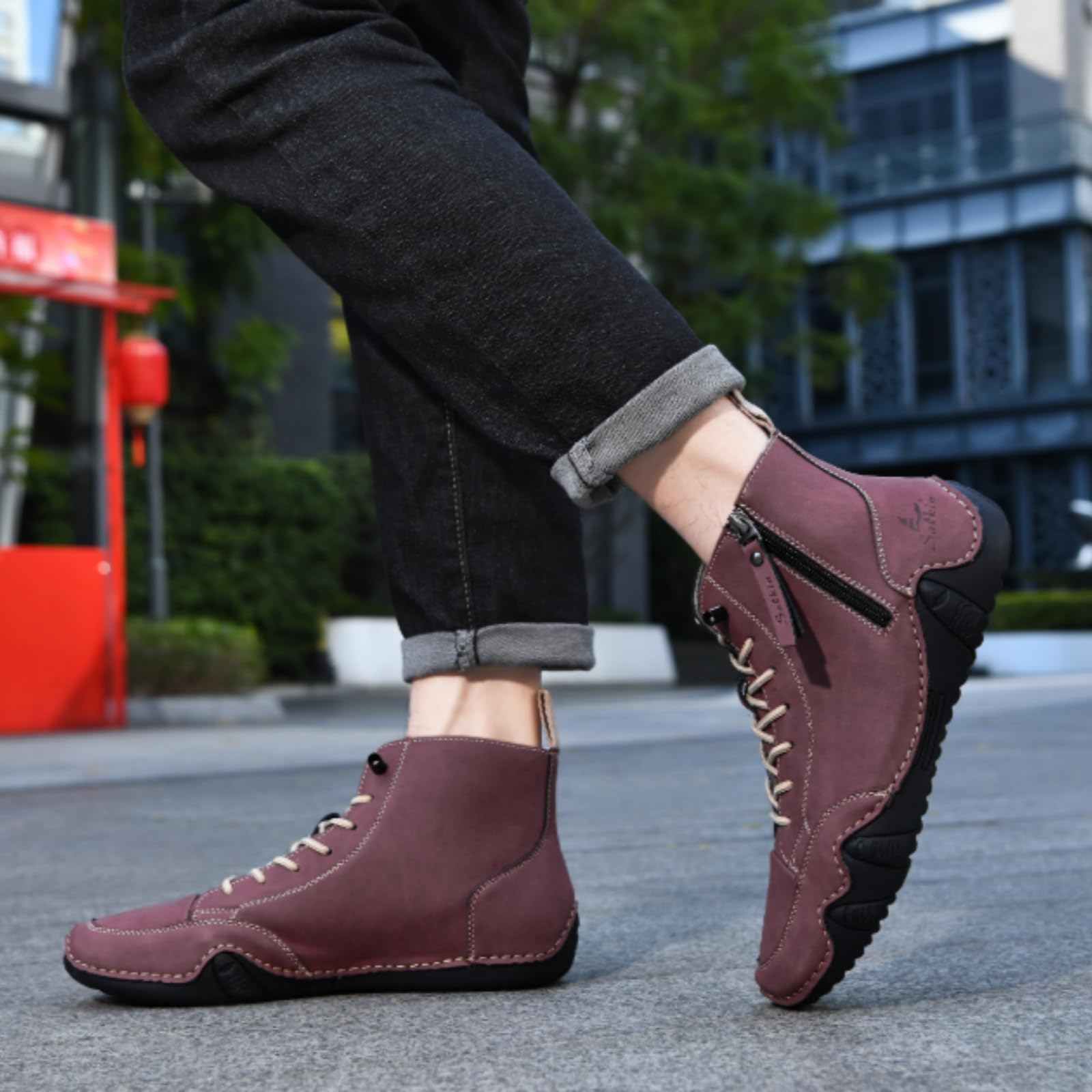 Feel Free Barfußschuhe, ergonomisch geformt, wasserdicht und schmerzlindernd – Barfußschuhe und Bootsschuhe aus Leder