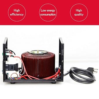 Yinleader Step Up & Step Down Voltage Transformer Power Converter with US Power Cord,Convert 110V to 220V OR 220V to 110V w/US Power Cord,Circuit Breaker Protection use in Your Countries (500W)