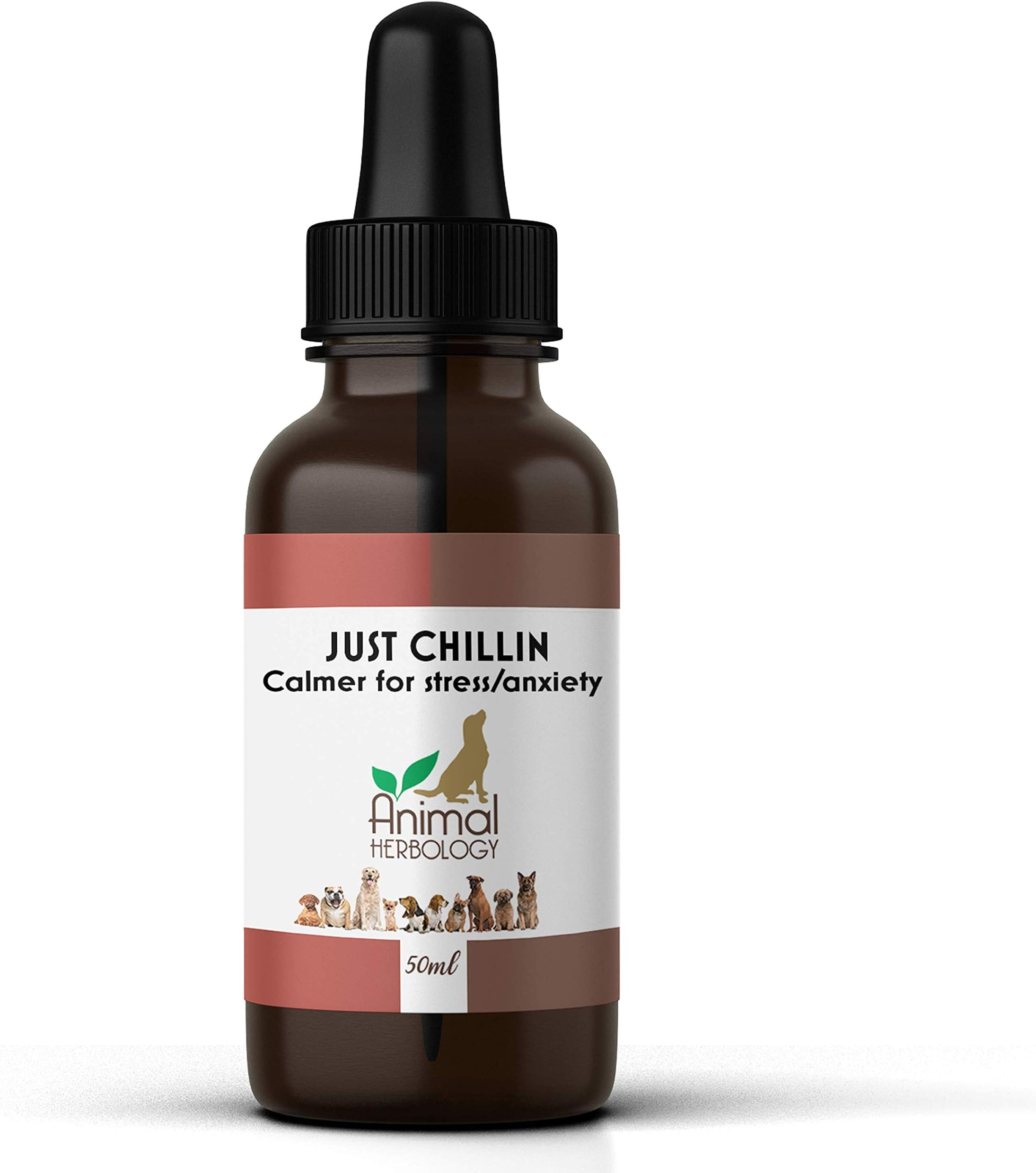 Animal Herbology 100% NATURAL, VALERIAN & SCULLCAP SUPERIOR CALMER SUITABLE FOR DOGS, CATS, RABBITS & SMALL MAMMALS. CURES EXCESSIVE BARKING