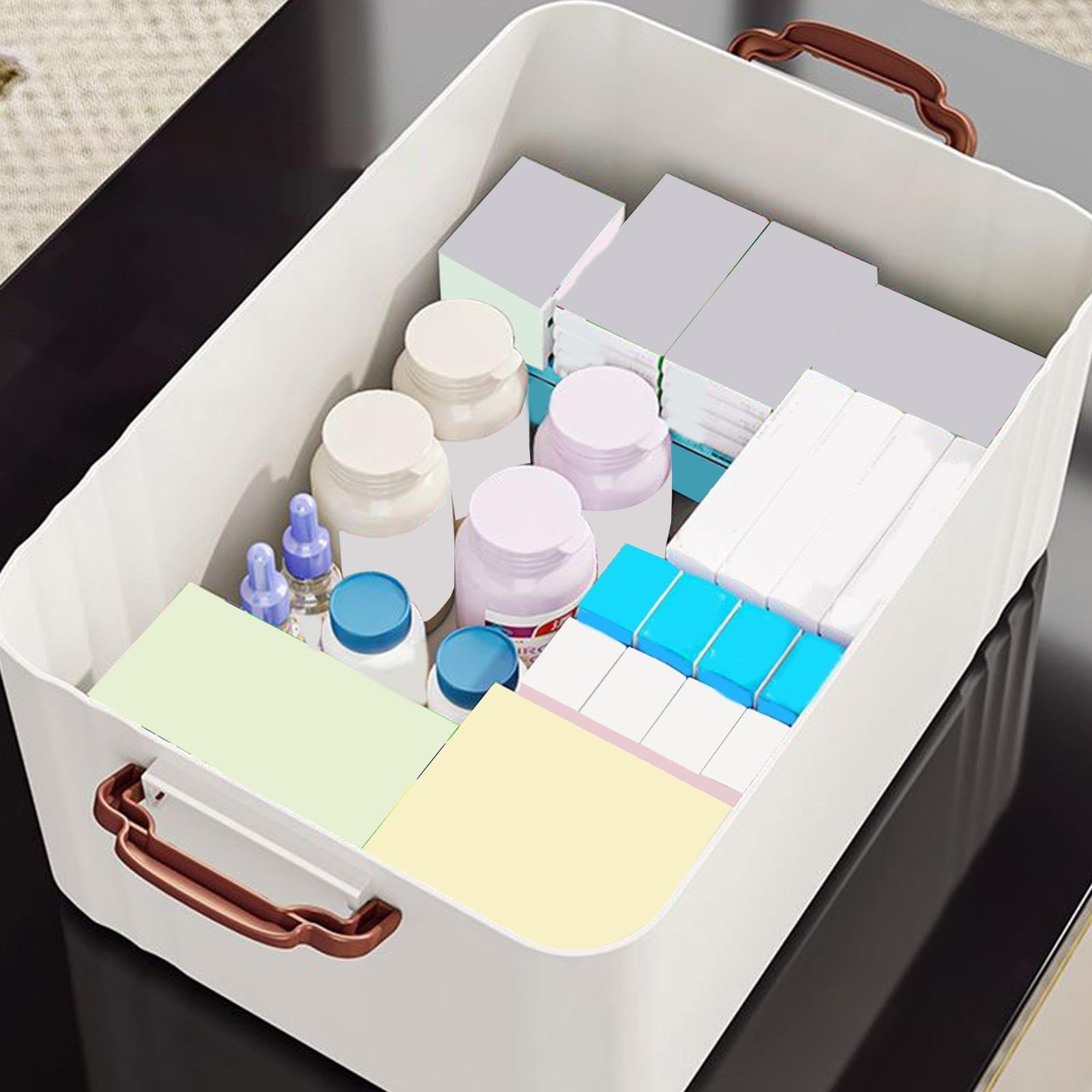 Portapillole multistrato Di Sicurezza Per La Famiglia Trasparenti Con | Farmaci Trasparente Multi Livello Capacità Contenitore Organizer Medico Con Strumenti E Forniture Kit