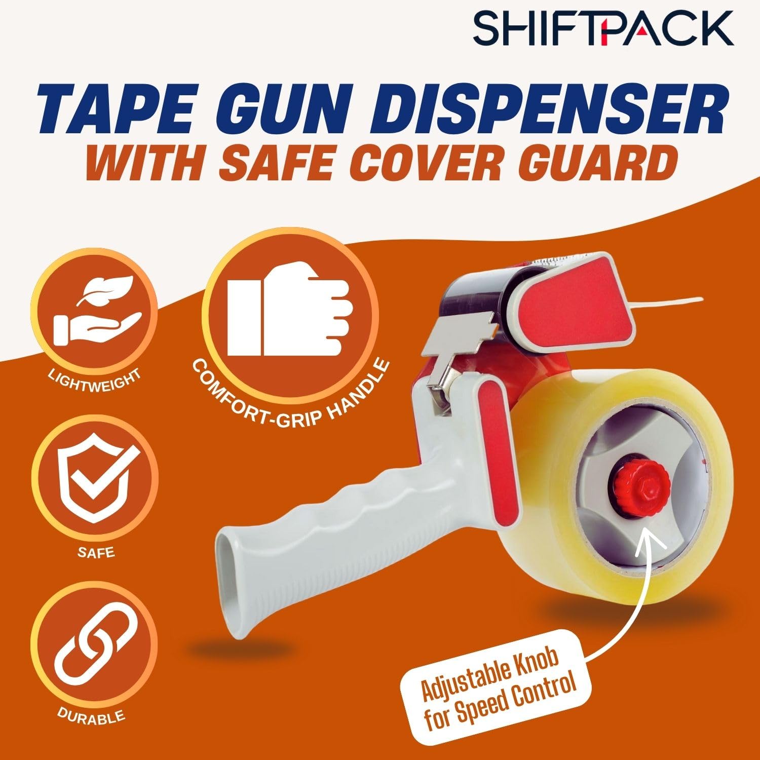 Packing Tape with Handheld Dispenser - Image 2