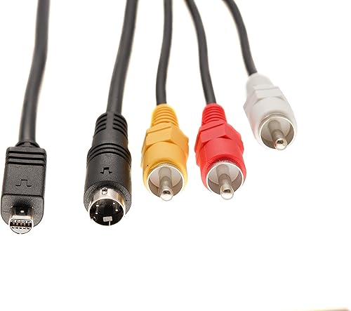 Miniatura 2 de Adaptador de cable AV compuesto (HY029) para Sony Handicam DCR-IP, DCR-DVD, DCR-SR, DCR-HC, DCR-IP, DCR-PC, HDR-SR, etc.