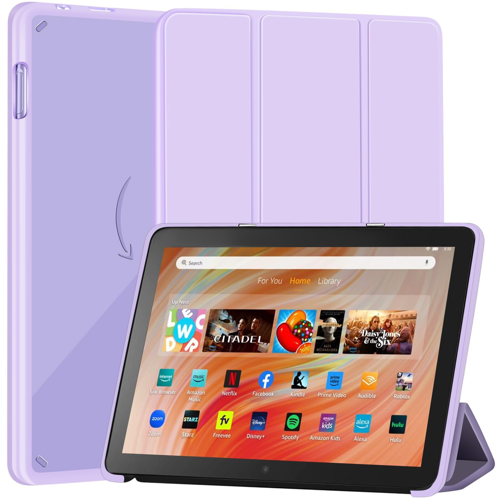 kindle fire HD 10 第13世代 パープル Amazon Amazon.com: Slim Case for Kindle Fire HD 10 & Fire HD 10 Kid