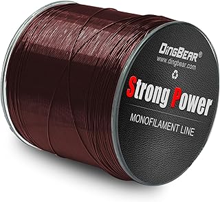 Dingbear Línea de Pesca de Nylon 200/500/1000 M Línea de Pesca de Nylon Monofilamento Línea de Pesca de Alambre de Tensión Fuerte 4 Colores 5-35 LB