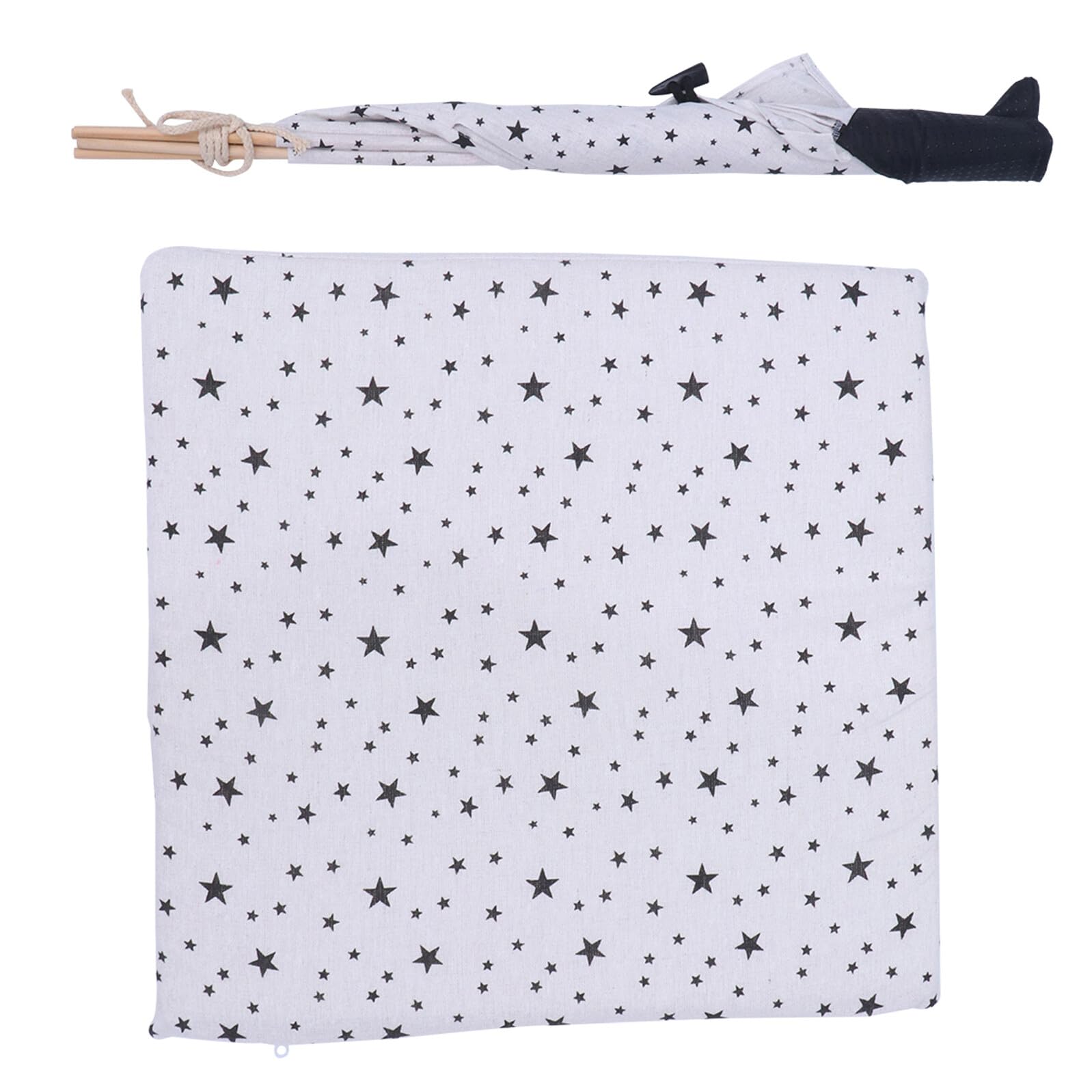 Niche stable pour petit chien Amosfun : la tente pour animaux anti-stress en bois