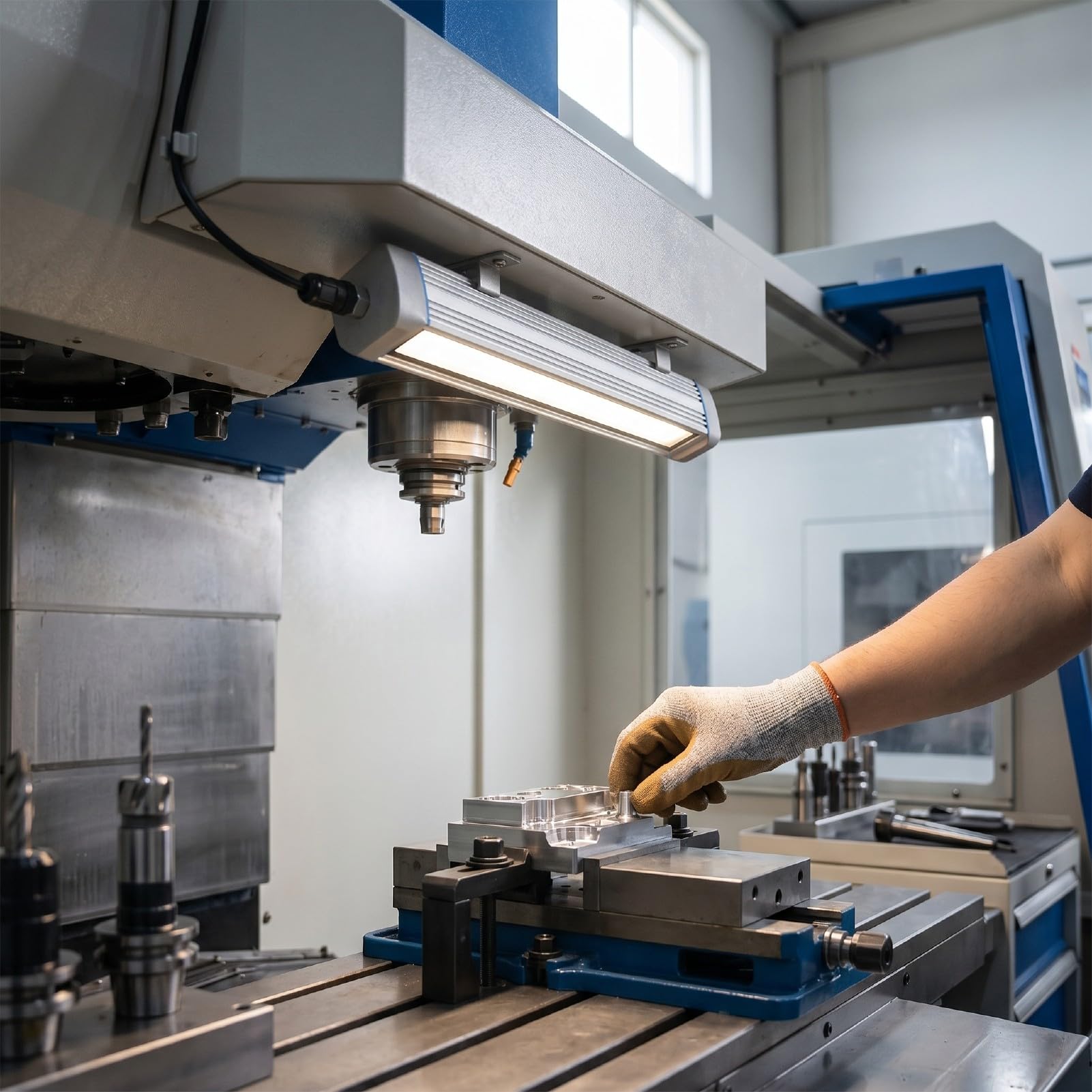 Aramox LED Fräsmaschinenleuchte, Werkstattleuchte für Drehmaschine und