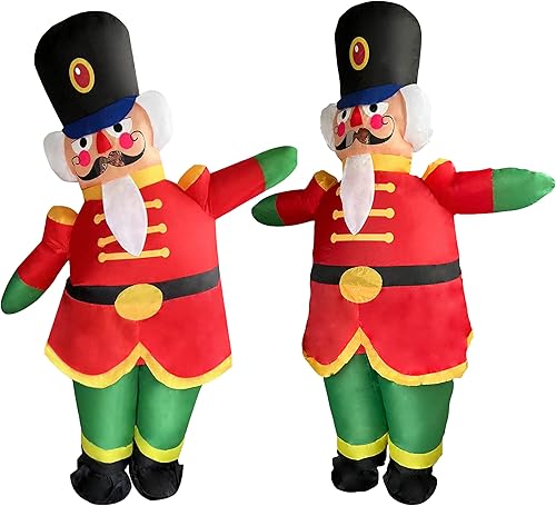 Vista 5 de Disfraz inflable de Navidad Decoración inflable de Navidad para adultosfiesta de Navidaddesfile