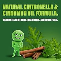 Vista 4 de Tratamiento de drenaje de gel Green Gobbler Fruit Fly Goodbye Matamoscas y eliminador (1 galón)