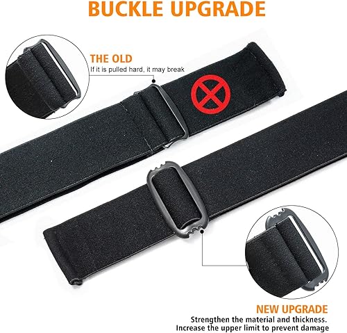 Miniatura 6 de SPOSUNE Gafas de motocross ATV UV400 para hombres, mujeres y jóvenes, gafas de motocross, resistentes al viento y al polvo