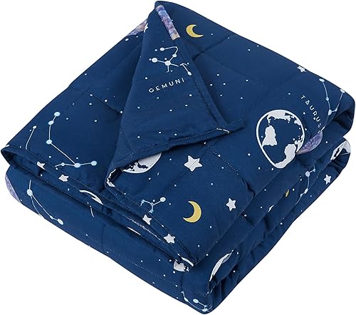 Miniatura 70 de HOSUKKO Manta con peso, manta pesada de unicornio rosa de 3 libras, manta transpirable (36 x 48 pulgadas, 3 libras)