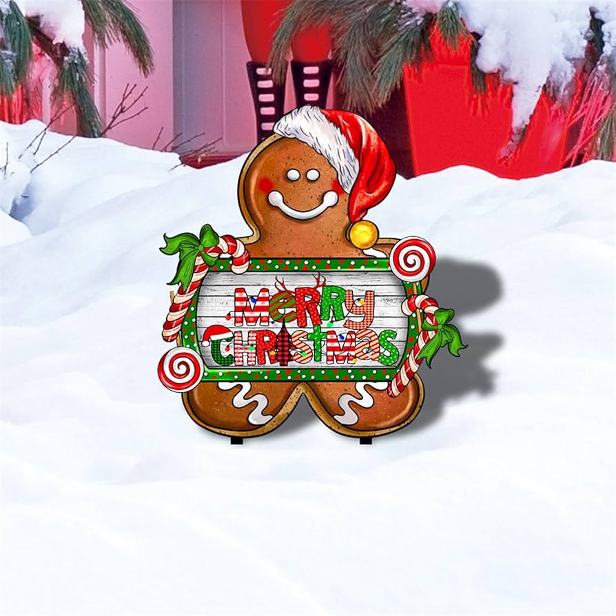 クリスマス デコレーション アウトドア クリスマス ヤードサイン ホリデー装飾 Amazon.co.jp: Mosoan 屋外 クリスマス デコレーション 8ピース