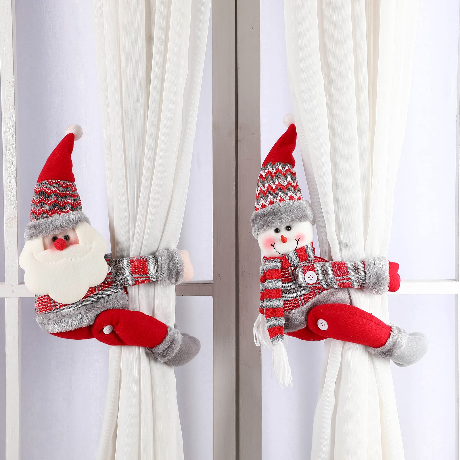 Amazon.co.jp: CINECE クリスマス 飾り カーテン タッセル