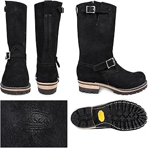 WESCO ウエスコ ブラック エンジニアブーツ スエード Wesco ウエスコ