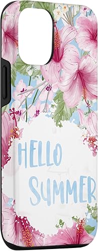Miniatura 3 de Funda para iPhone 13 Pro Hello Summer Sign Decor Summer Tropical Hibiscus Flowers Case
