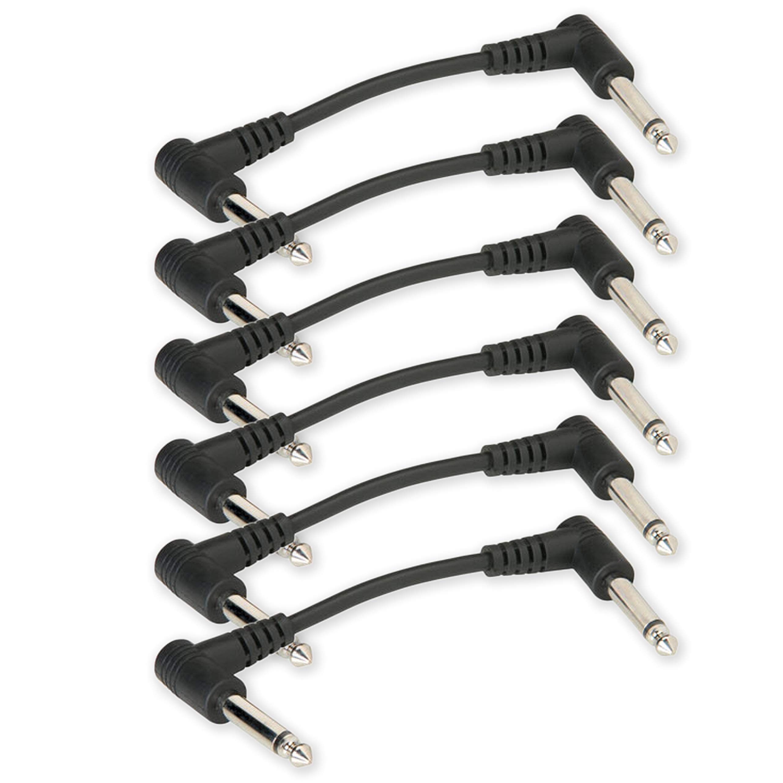 パッチケーブルセット Amazon | PEAVEY 2.5cm ギターパッチケーブル 6本セット 4