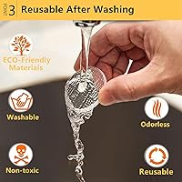 Vista 4 de Almohadillas Antideslizantes para Muebles, 12 PCS Transparentes Sin Deslizamiento Agarraderas para Muebles, Almohadillas Autoadhesivas