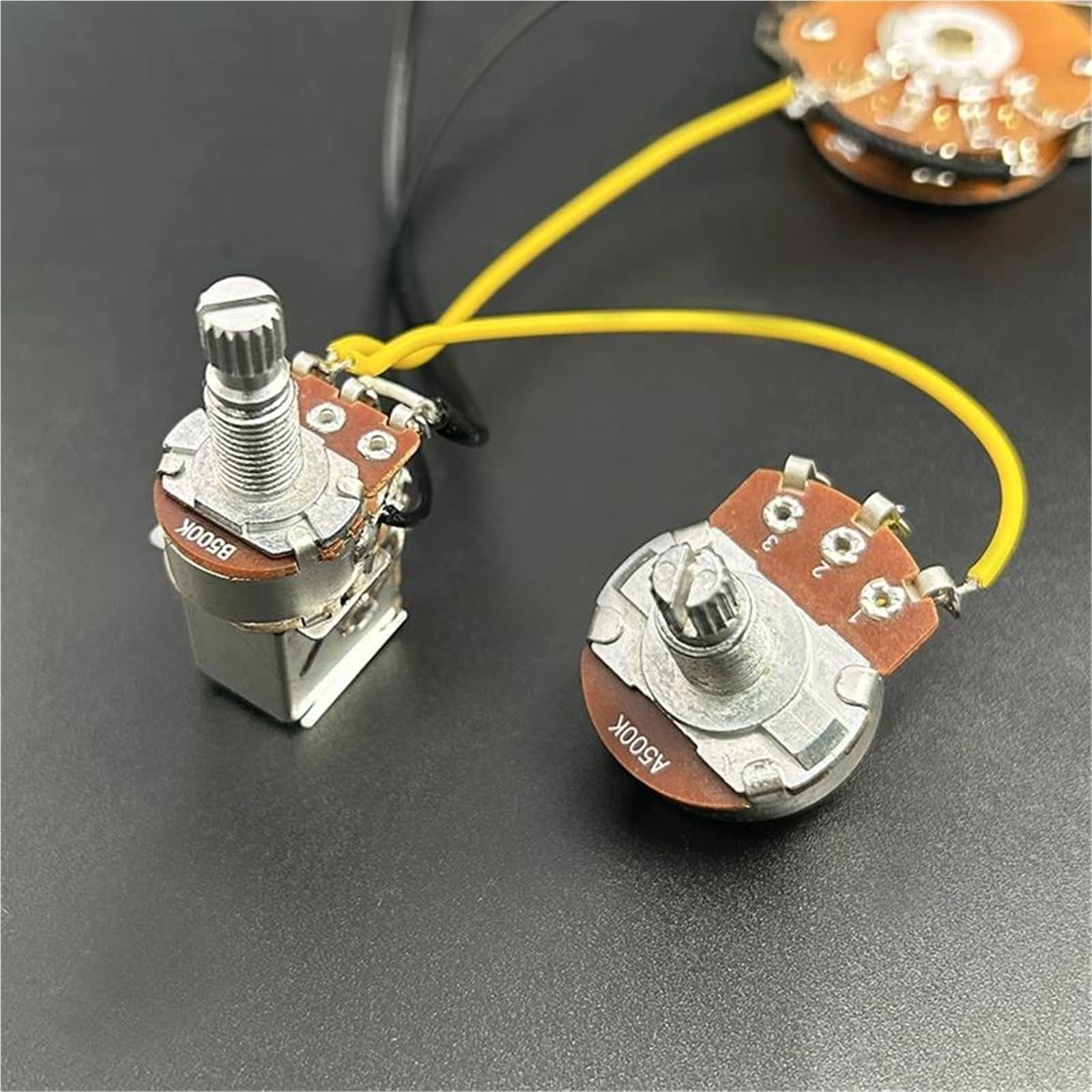 Faisceau De Guitare Pré Câblé Faisceau De Câbles Pour Guitare 1T1V Circuit Précâblé Interrupteur À Lame 5 Voies Push Pull