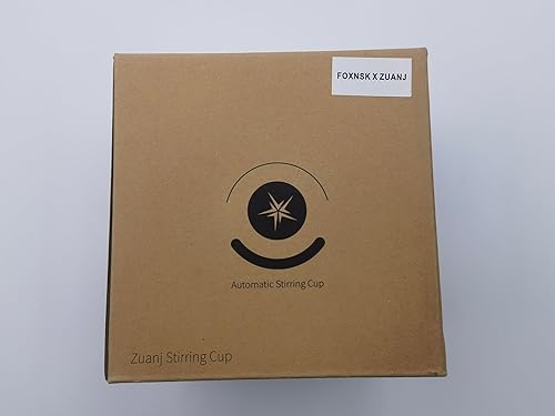 Miniatura 8 de Taza de café recargable con agitación magnética automática, taza de café magnética, mezcladora automática eléctrica, de acero inoxidable, giratoria,