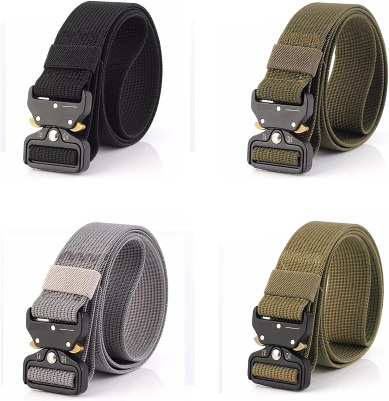 Nylon Belts For Men Metal Buckle Belt Male Tactical Male Belt Men 3.7CM 1Pcs