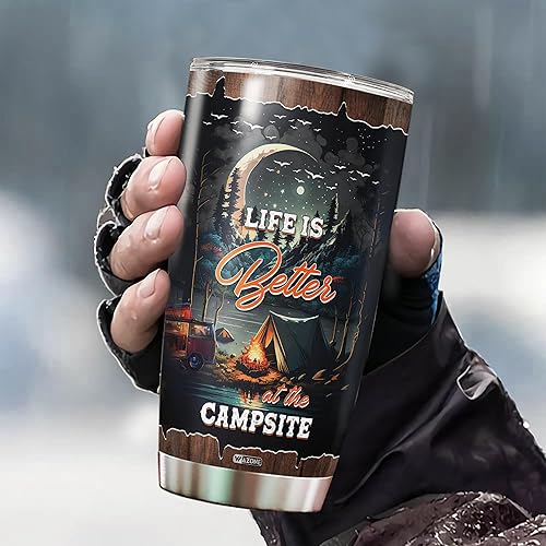 Vista 21 de WAZONE Vaso de médico personalizado Truly Great Doctors taza de acero inoxidable con aislamiento de 20 oz 30 oz taza de viaje regalos semana