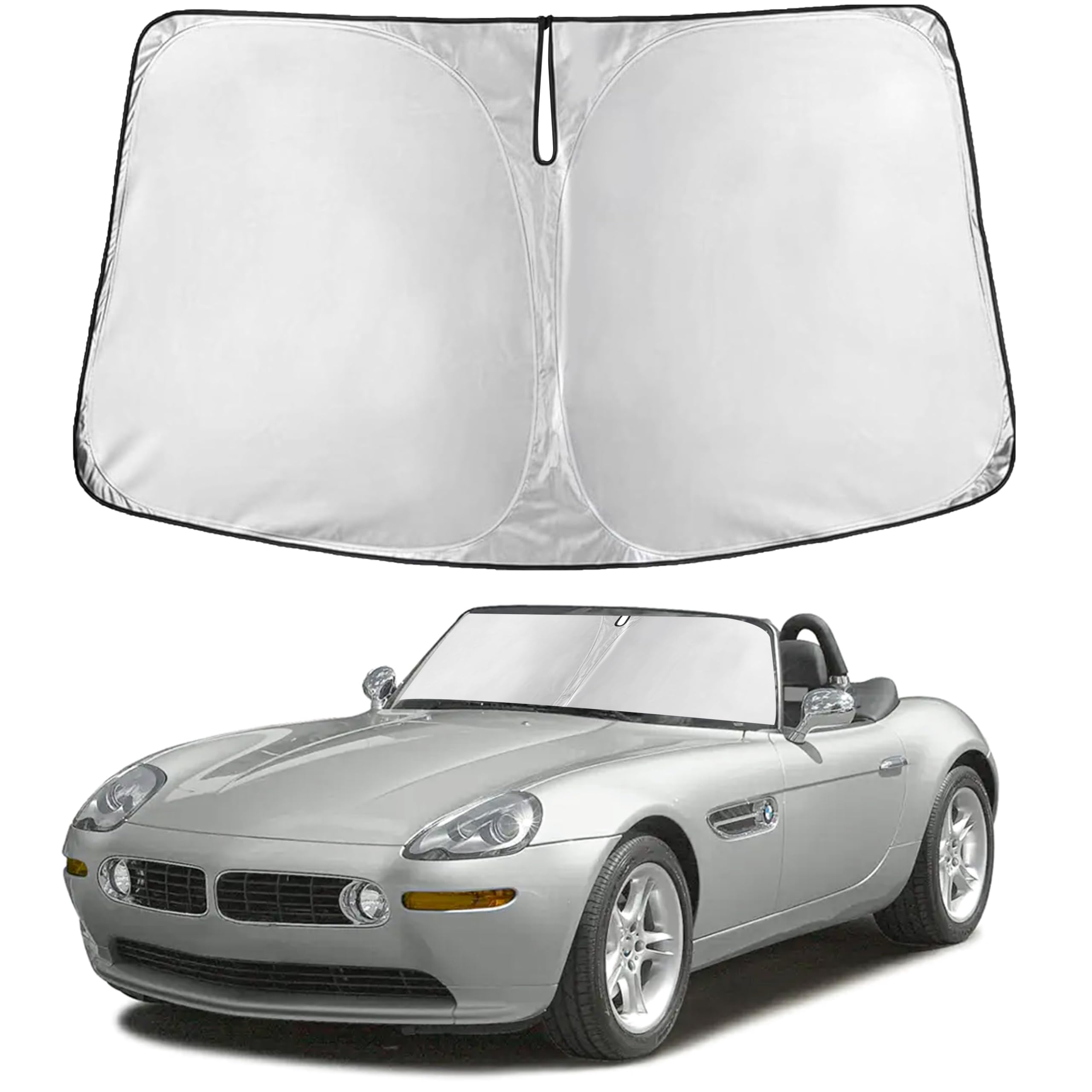 EcoNour Windshield Sunshade Compatible for BMW Z8 2000 2001 2002 2003