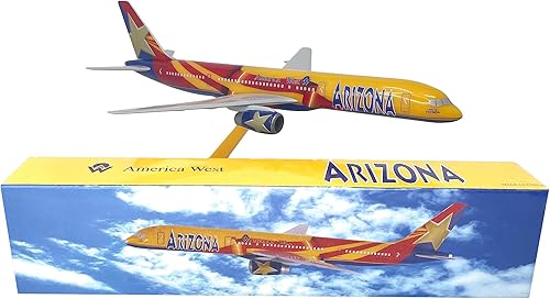 Miniatura 3 de Vuelo Miniatures America West Arizona State Livery Boeing 757-200 escala 1200