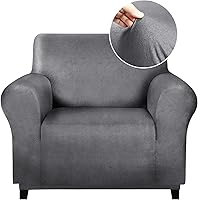 Vista 46 de molasofa Funda de sofá extragrande para decoración del hogar, suave funda de sofá de 3 cojines para sofá, funda de elastano similar al cuero. Funda