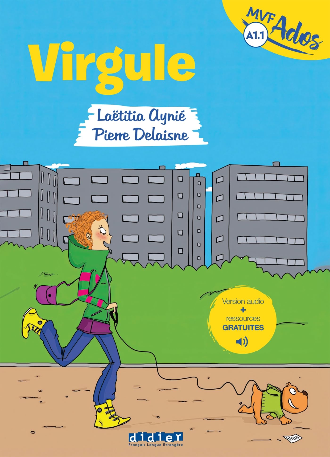 Mondes en VF Ados - Virgule (bd) - Niv. A1.1 - Livre + audios