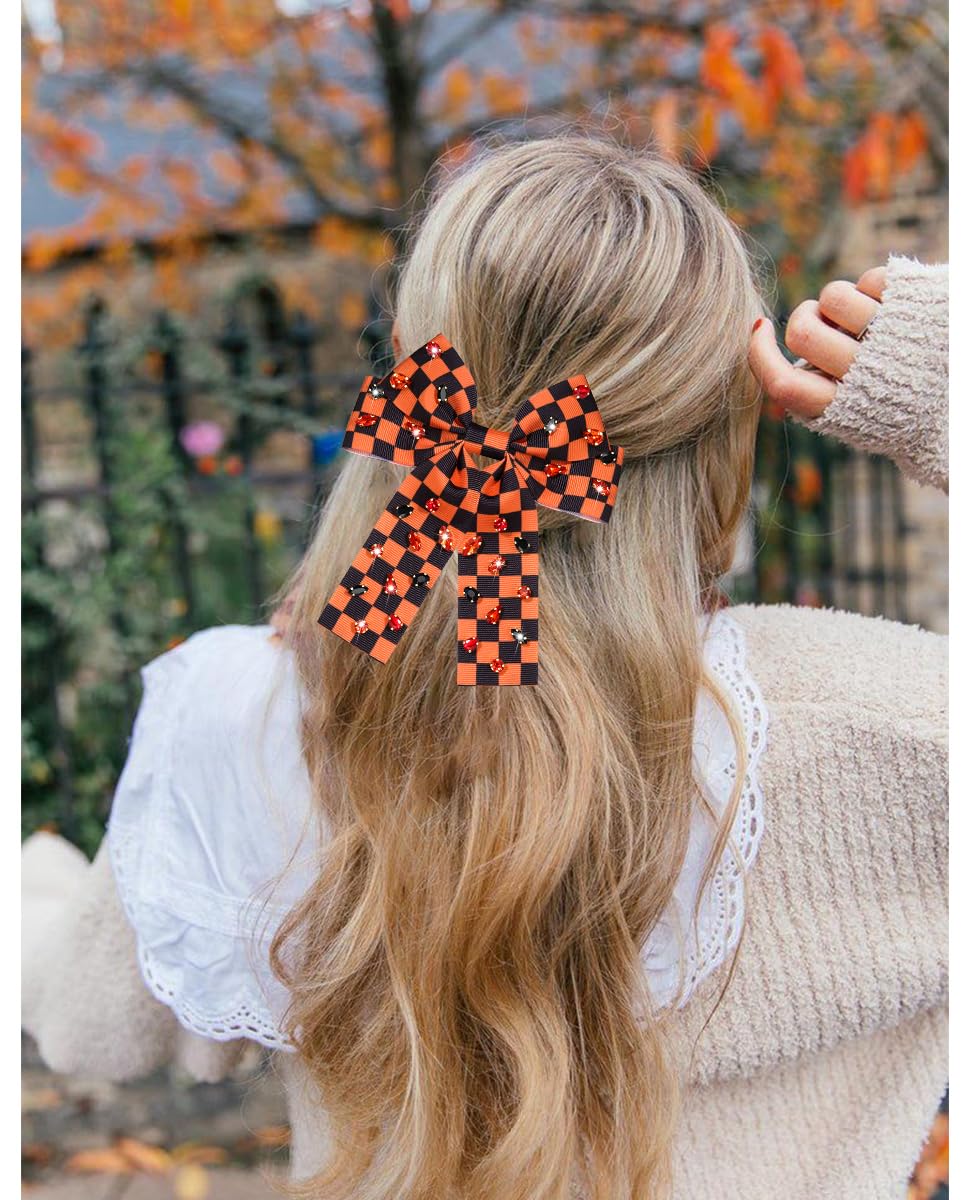Amazon.com : Halloween Hair Bows Accessories for Women  display picture 1