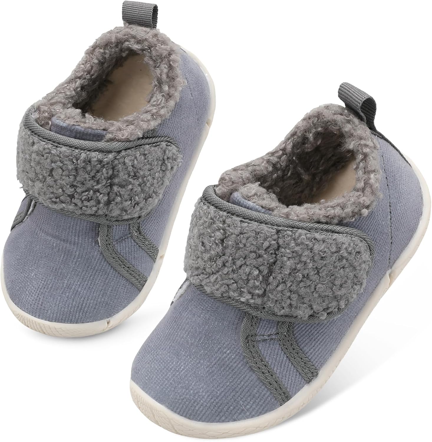 Centipede Demon Toddler Slippers Boys Girls Fuzzy House Slippers Kids Baby House Shoes Indoor Outdoor Winter Shoes Adjustable Warm Sneakers