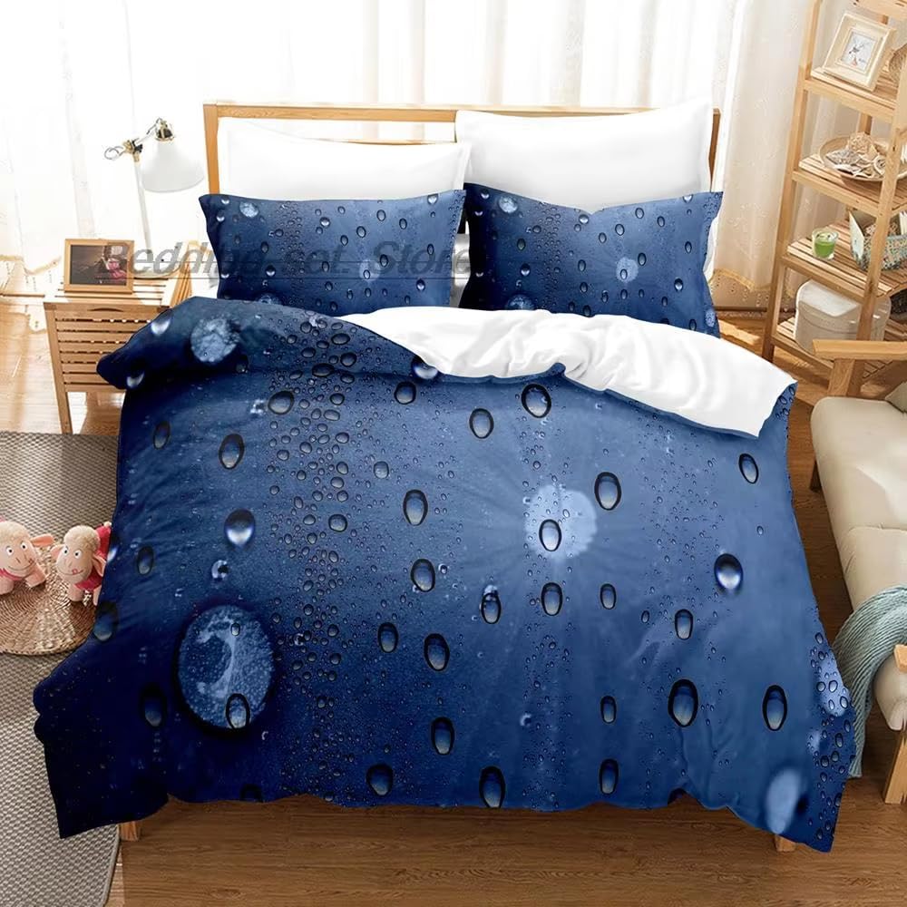 Housse de couette 3D Raindrop ensembles de literie 135x200