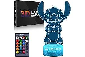 Stitch 3D LED Night Light