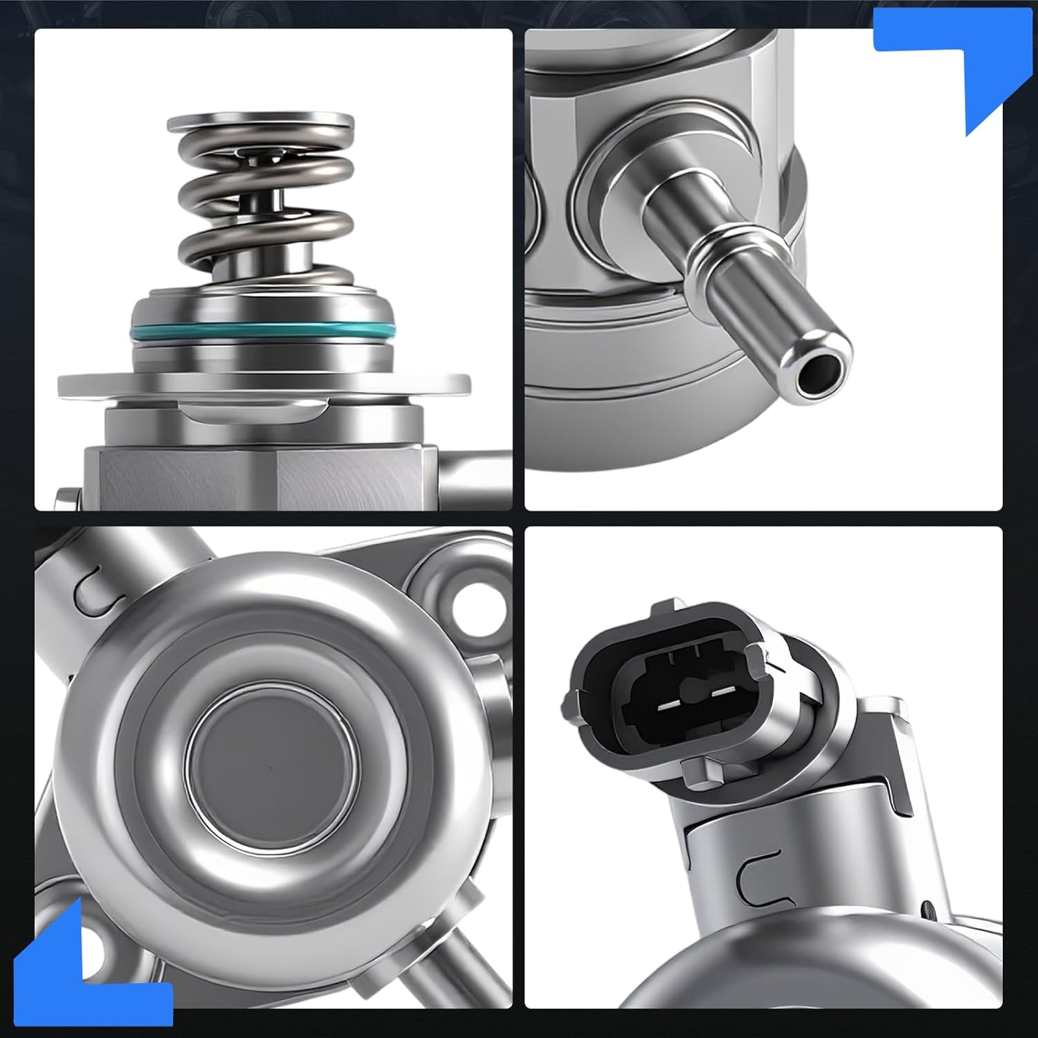 High Pressure Fuel Pump, for Ford Explorer for Taurus for Flex for Police Interceptor Sedan for Police Interceptor Utility, for Lincoln MKS/MKT 2010-2019, V6 3.5L, Replace# HM10034, GDP206